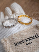 NUAGE  RING - 22K Gold plated & Sterling Silver 925