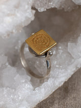 Meaningful spiritual powerwords RIng ring by LeeLooBird jewelry Bali