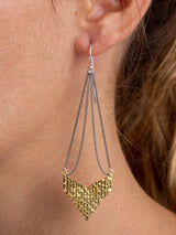 Eagle meaningful handmade earrings by LeeLooBird Jewelry Bali