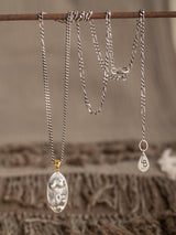The meaningful and spiritual "Self Love" necklace handmade by Leeloobird Jewelry in Bali