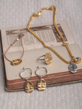Feather meaningful handmade jewelry set by LeeLooBird Jewelry Bali