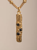 The meaningful and spiritual "Vintage" necklace handmade by Leeloobird Jewelry in Bali